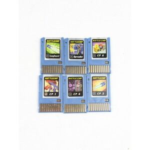 Megaman PET Battle Chips Takara Lot of 6 2004 Capcom